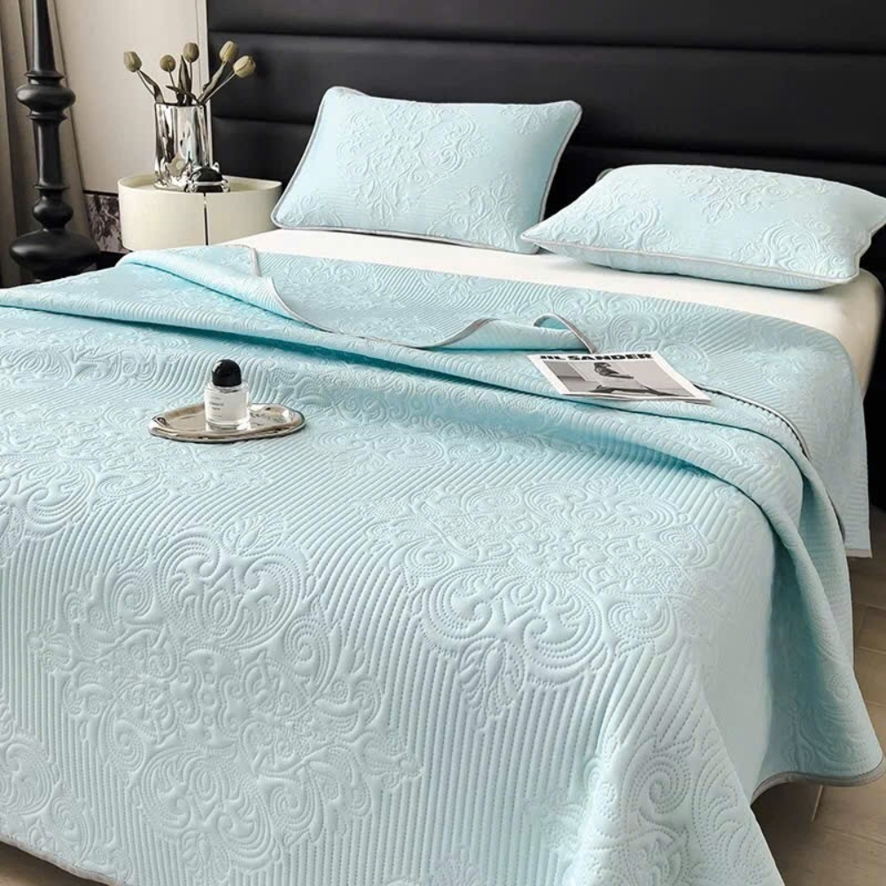 Chăn mùa hè mát lạnh ice cool cao cấp, mền cotton lạnh điều hòa mềm mịn thoáng khí dùng cho gia đình