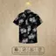 Áo Sơ Mi Lụa Họa Tiết Hoa Hồng, Cuban Shirt Chất Lụa Tuyết Mềm Mịn, Thoáng Mát, Thấm Hút Tốt, Chống Nhăn - Size 50-100kg