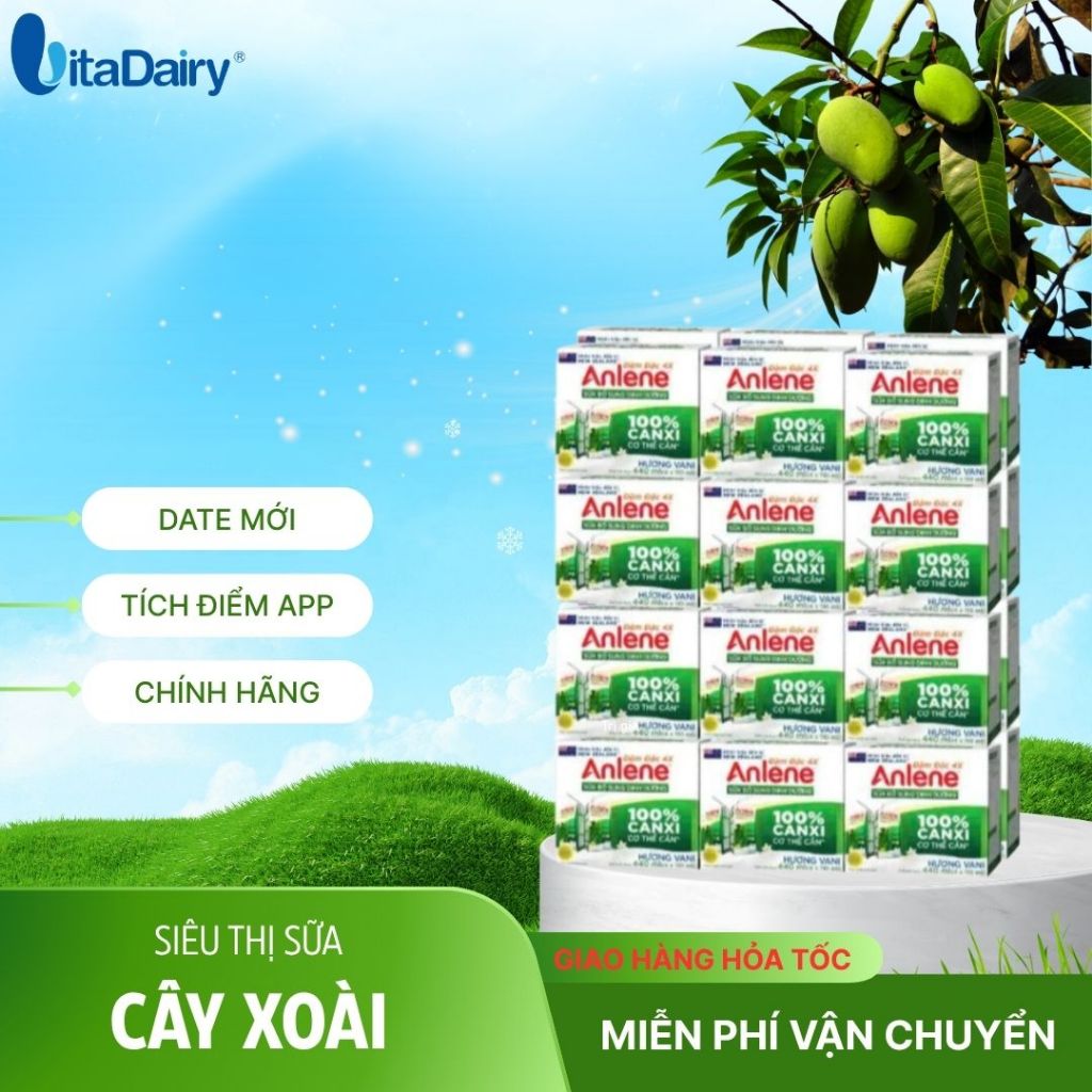 Sữa Công Thức Anlene đậm đặc 4X 110ml