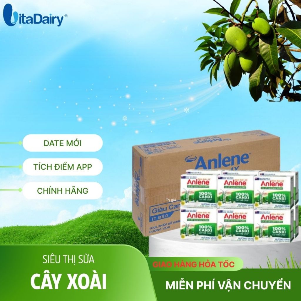 Sữa Công Thức Anlene đậm đặc 4X 110ml