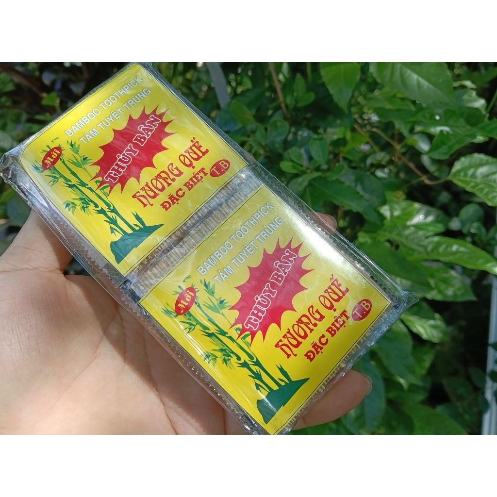Tăm Tre Hương Quế Thúy Bân 10 Gói Nhỏ