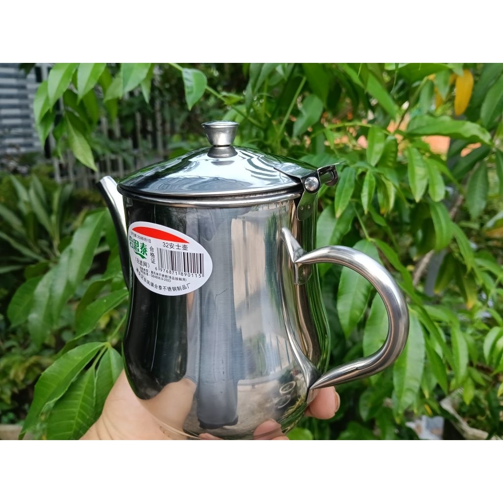 Bình Trà Eo Inox, Ấm Trà Inox 32oz Dung Tích 750ML