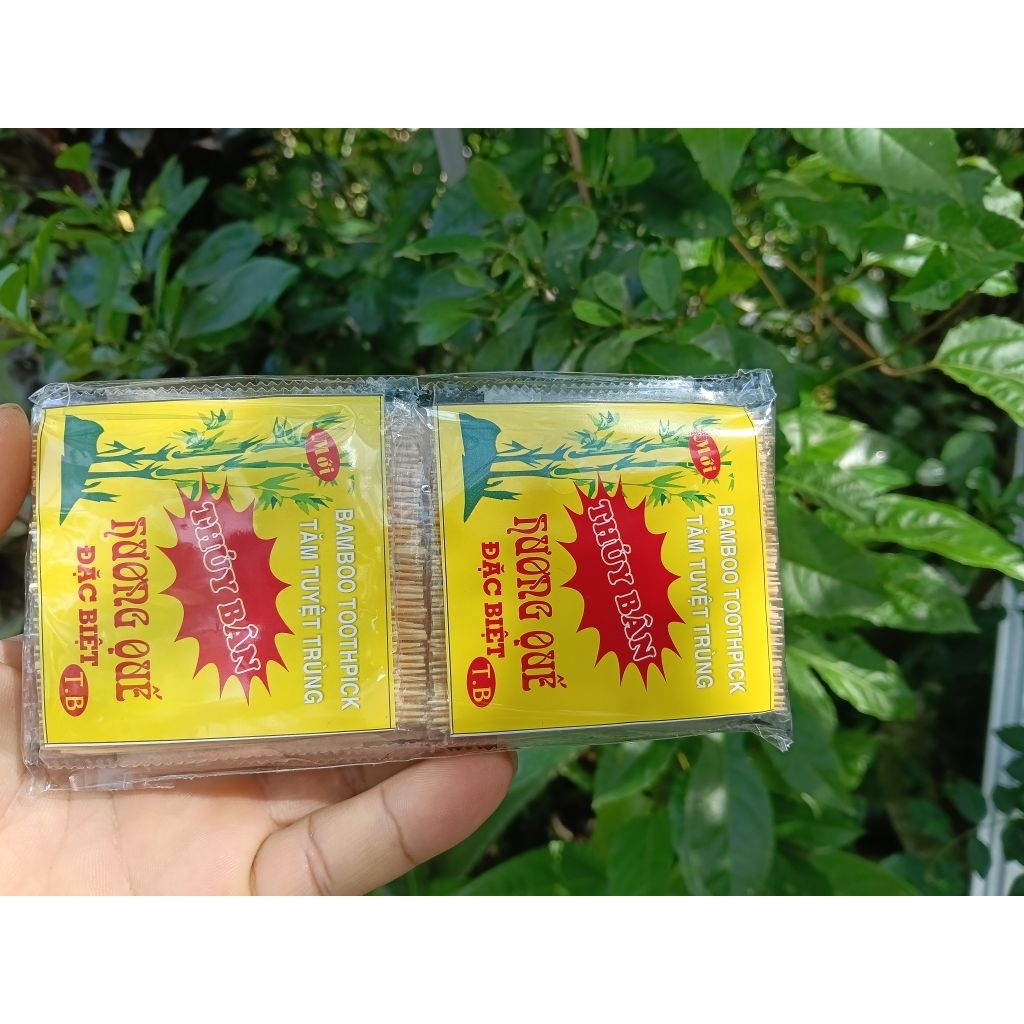 Tăm Tre Hương Quế Thúy Bân 10 Gói Nhỏ
