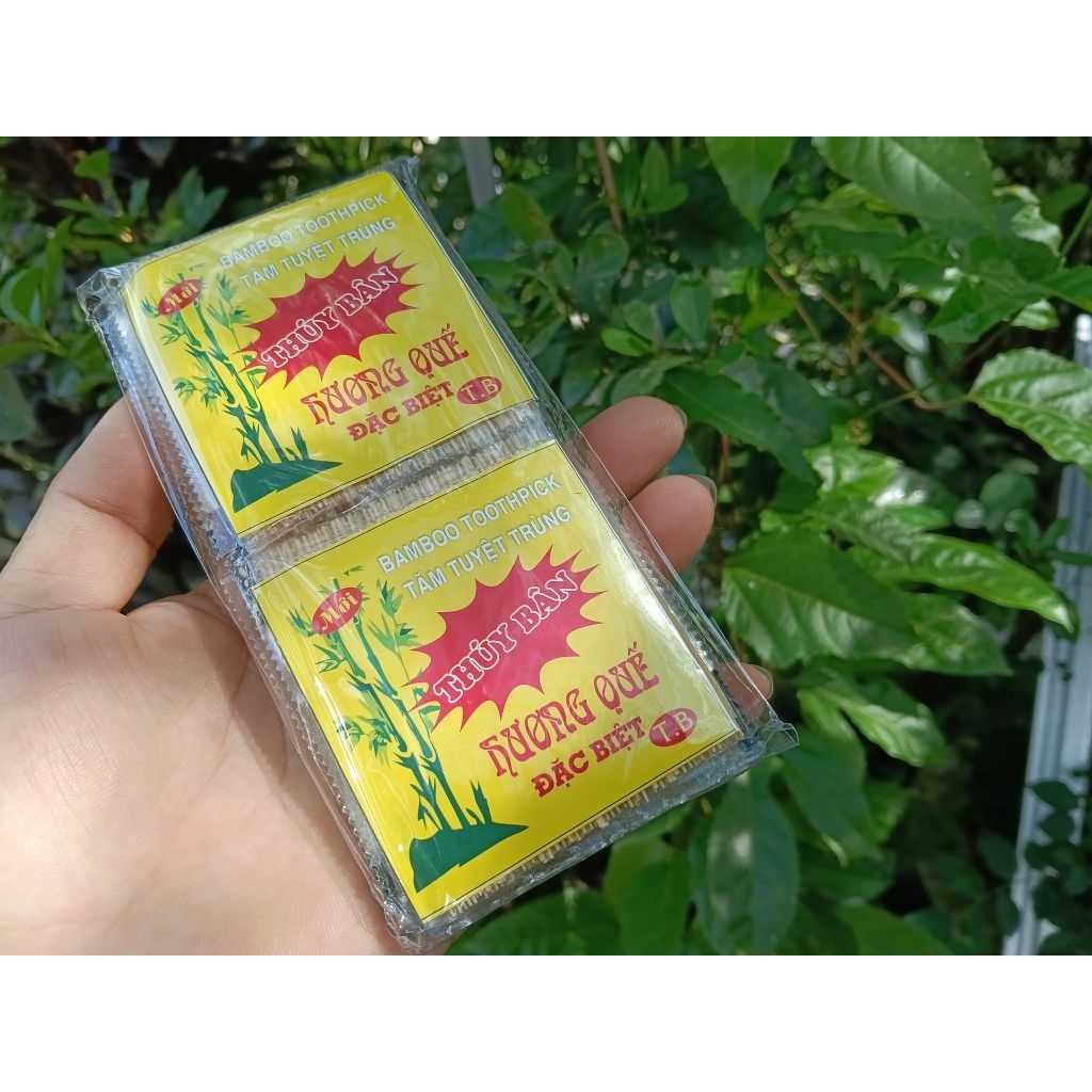 Tăm Tre Hương Quế Thúy Bân 10 Gói Nhỏ