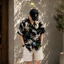 Áo Sơ Mi Lụa Họa Tiết Đa Sắc, Cuban Shirt Chất Lụa Tuyết Mềm Mịn, Thoáng Mát, Thấm Hút Tốt, Chống Nhăn - Size 50-100kg