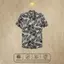 Áo Sơ Mi Lụa Họa Tiết Đan Chéo Phá Cách, Cuban Shirt Chất Lụa Tuyết Mềm Mịn, Thấm Hút Tốt, Chống Nhăn - Size 50-100kg