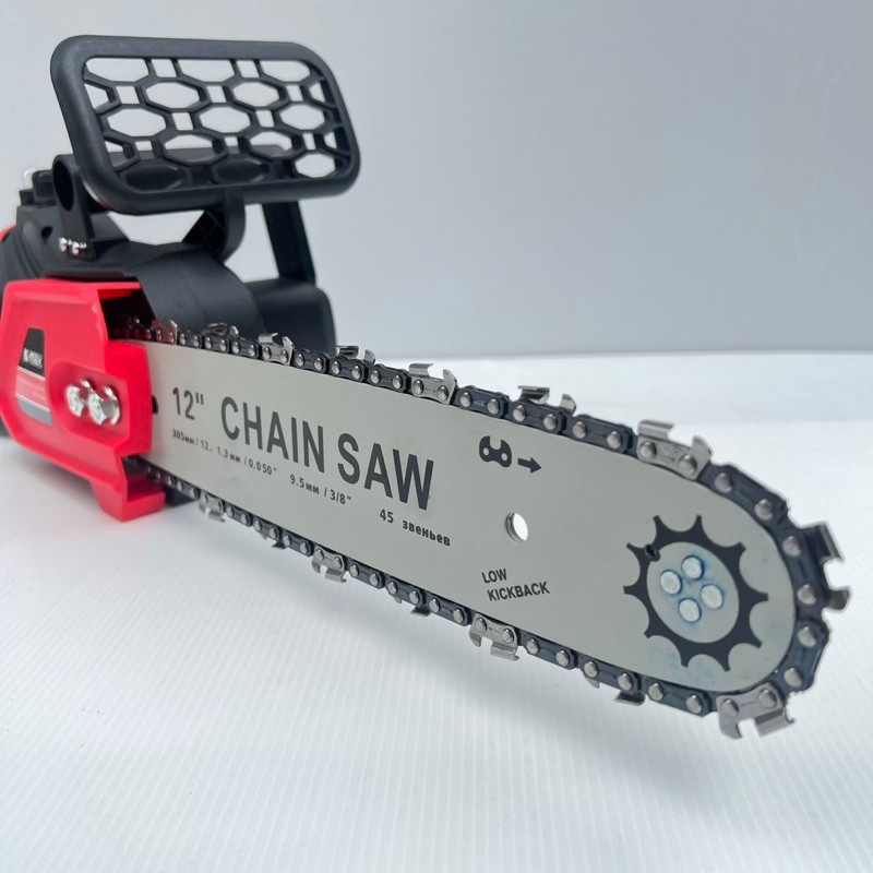 Máy cưa xích pin 12inch kmax, động cơ lõi đồng 100%, Lam dài 12 inch