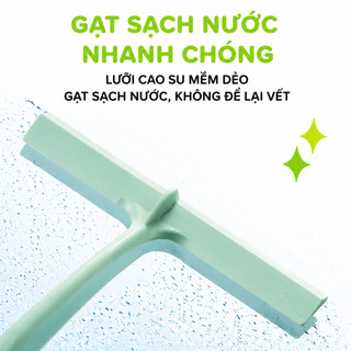 Cây Gạt Nước Kính Cửa Sổ, Ôtô Cầm Tay Việt Nhật GD147 - Cây Gạt Nước Sàn Phòng Tắm Cầm Tay