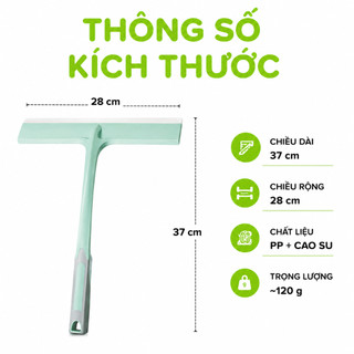 Cây Gạt Nước Kính Cửa Sổ, Ôtô Cầm Tay Việt Nhật GD147 - Cây Gạt Nước Sàn Phòng Tắm Cầm Tay