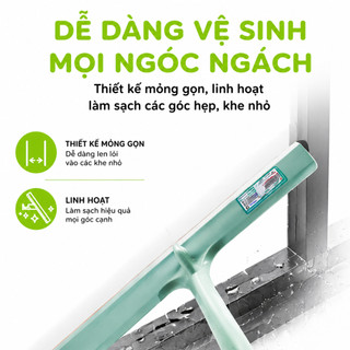 Cây Gạt Nước Kính Cửa Sổ, Ôtô Cầm Tay Việt Nhật GD147 - Cây Gạt Nước Sàn Phòng Tắm Cầm Tay