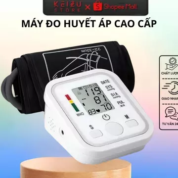 Máy Đo Huyết Áp Nhịp Tim -Điện Tử Bắp Tay Kỹ Thuật Số Tự Động Phiên Bản Cao Cấp Đo Nhanh Và Chính Xác