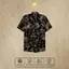 Áo Sơ Mi Lụa Họa Tiết Dạ Hoa, Cuban Shirt Chất Lụa Tuyết Mềm Mịn, Thoáng Mát, Thấm Hút Tốt, Chống Nhăn - Size 50-100kg