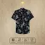 Áo Sơ Mi Lụa Họa Tiết Dạ Hoa, Cuban Shirt Chất Lụa Tuyết Mềm Mịn, Thoáng Mát, Thấm Hút Tốt, Chống Nhăn - Size 50-100kg
