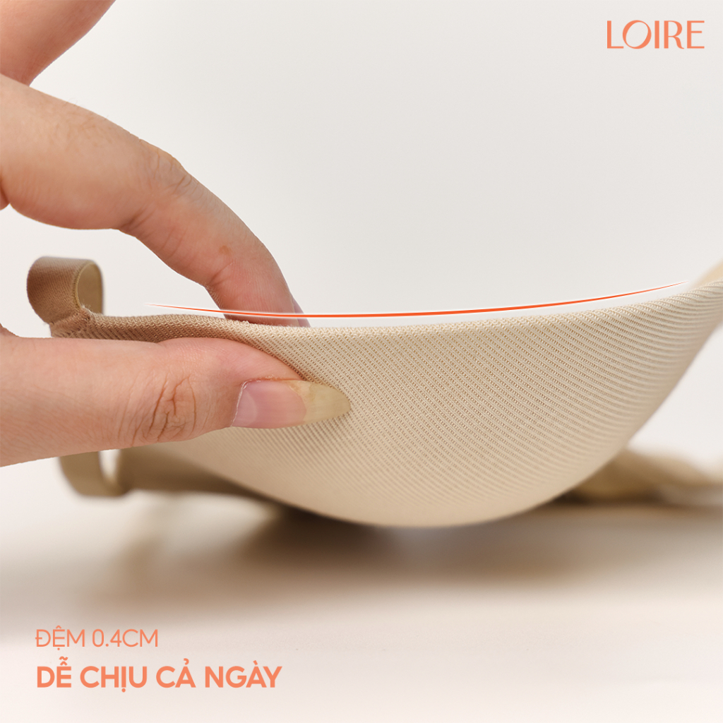 Áo Lót Không Gọng Loirechic AL250739 Chất Tencel Thấm Hút Tốt Đệm 0.5cm