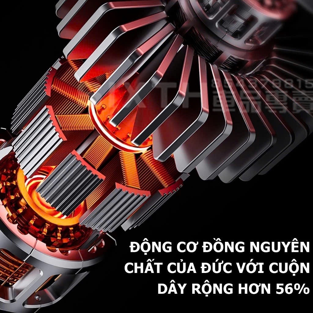 Máy hút thổi bụi cầm tay 2 trong 1 cao cấp có pin tháo rời dễ dàng thay thế