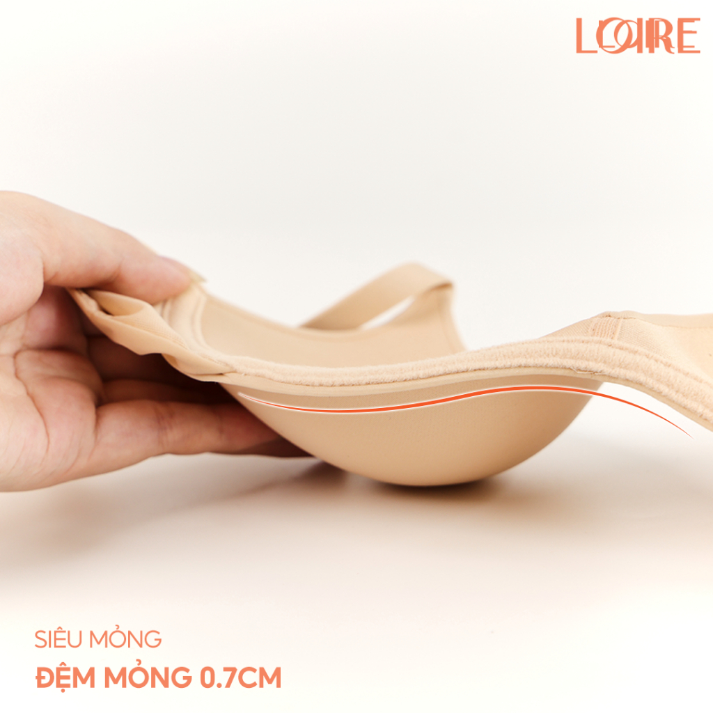 Áo Lót Không Gọng Loire BRTS14 Đệm 0.5cm Thoải Mái Cup Ngực Nhỏ Không Lộ Viền Ôm Phom Ngực