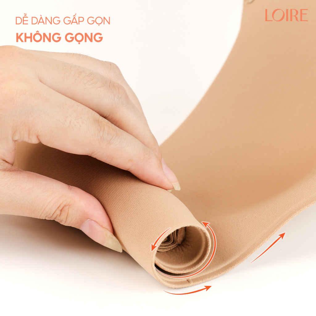 Áo Ngực Nữ Loire Không Gọng Đệm Mỏng Không Lộ Viên Loirechic BRDE144