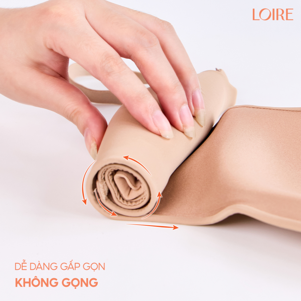 Áo Ngực Không Gọng Đệm Mỏng Loirechic Mặc Đi Làm Đi Chơi Thoải Mái Cả Ngày BRDE136