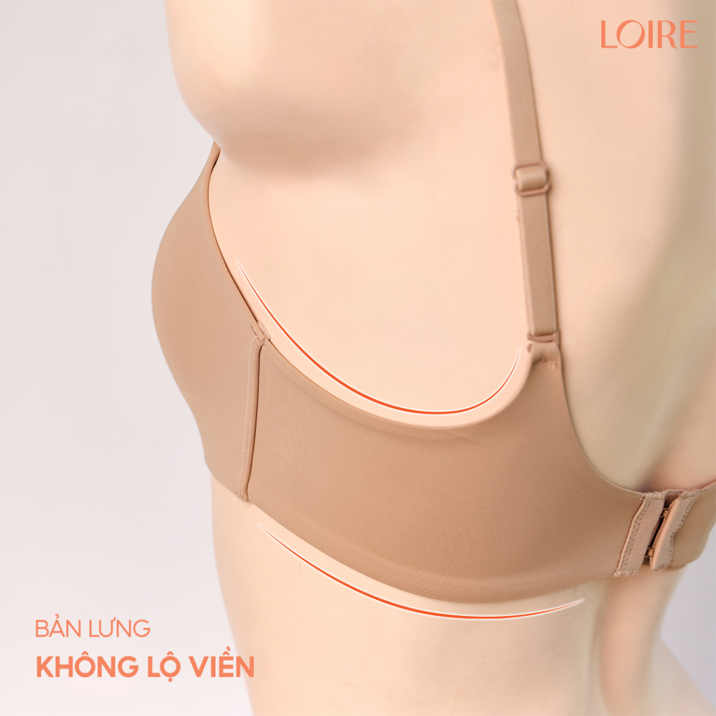 Áo Ngực Không Gọng Đệm Mỏng Loirechic Mặc Đi Làm Đi Chơi Thoải Mái Cả Ngày BRDE136