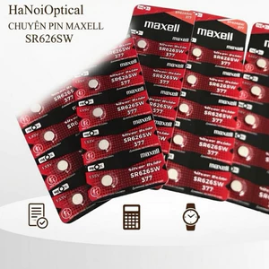 Pin Đồng Hồ Maxell SR626SW (377) 1.55V Silver Oxide Chính Hãng - 1 Viên