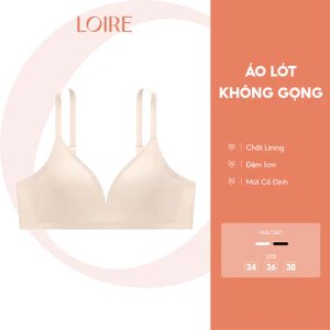 Áo Lót Không Gọng Loirechic AL260743 Đệm 1cm Chống Chảy Xệ Gom Gọn Mỡ Nách Bản Lưng Cao