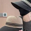 Mũ Lưỡi Trai Đan Lưới Thoáng Khí (Fashion3 Sọc Ngang Có Nút Đeo Khẩu Trang) Nón Đi Biển