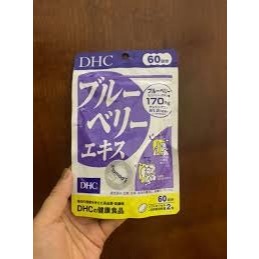 [Mẫu mới] Viên Uống Bổ Mắt Việt Quất 120 Viên 60 ngày DHC Blueberry Extract Cải Thiện Thị Lực