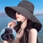 Mũ Vải Polyester Chống UV/UPF 50+ (Có Vải Thun Mát Che Cổ & Vai) Chống Nắng
