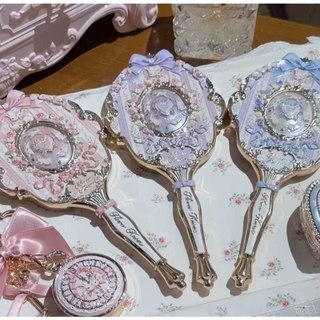 [CHÍNH HÃNG] Gương Trang Điểm Cầm Tay Flower Knows Sang Trọng - Bản Bunny Baby Cao Cấp