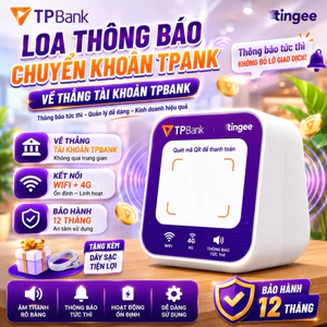 Loa TP Bank - Loa đọc thông báo chuyển khoản về thẳng trực tiếp không qua trung gian