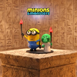 Mô hình đồ chơi Minions & Monsters cầm đuốc Goomi Monster - in 3d nhiều màu - Holymesh