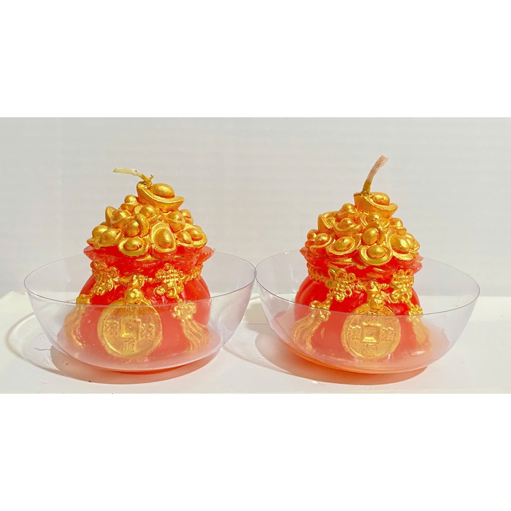 Nến Túi Tiền Tài Lộc | Cúng Thần Tài - Khai Trương - Giao Thừa | Huỳnh Gia Candle