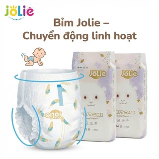 Bỉm/ Tã Quần/Dán Cho Trẻ Em Jolie - Combo 100 Miếng - Hàng Chính Hãng Loại 1