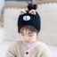 Băng Đô Rửa Mặt Chất Len Dệt Kim Họa Tiết Hoạt Hình Tai Cún Phong Cách HIPHOP Cho Nữ