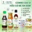 Nước Tương & Mật Hoa Dừa Sokfarm & Nước Mắm & Bột Nêm