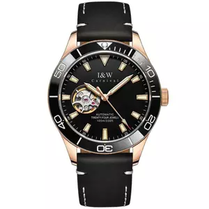 Đồng Hồ Nam Chính Hãng I&W Carnival 542G-D2 Full Box Chống Nước Kính Sapphire (Máy Cơ Tự Động)