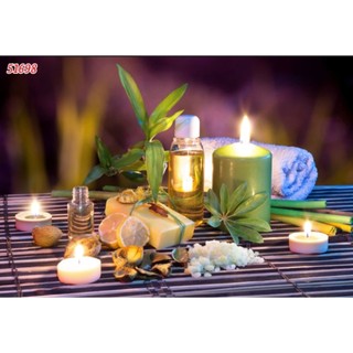 Tranh dán tường spa thẩm mỹ làm đẹp, decor spa, tranh 3D trang trí spa được in trên chất liệu vải lụa (tặng kèm keo dán)