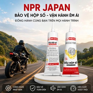 Nhớt Lap Xe Ga NPR Nhớt Hộp Số, Dầu Láp Chuyên Dụng Bôi Trơn Bánh Răng (Thùng 24 Chai)