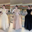MIU.STUDIO • Đầm dự tiệc dáng dài chất ren nhũ cao cấp, Váy thiết kế phối tơ tay bồng đính nơ eo tiểu thư sang chảnh