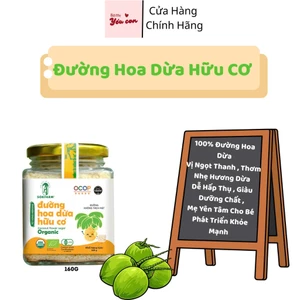 Đường Hoa Dừa Hữu Cơ Sokfarm 160g Cho Bé Từ Hoa Dừa Với Chỉ Số Đường Huyết Thấp, Nhiều Khoáng Chất