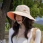 Mũ tai bèo, Mũ Bucket, Vải Mềm From rộng, Chông UV Phong cách Hàn Quốc Du lịch, Camping, Leo núi..