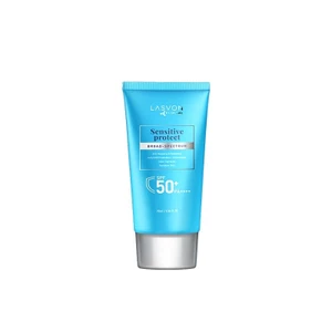 Kem chống nắng phổ rộng Lasvon Sensitive Protect SPF50+ nâng tông kiềm dầu cho da nhạy cảm mụn 70ml