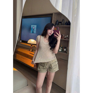 •𝙆𝙞𝙣𝙜𝙨𝙝𝙤𝙥𝙗𝙚𝙖𝙪𝙩𝙮•Áo Thun Tăm Trơn Cổ Rách QC