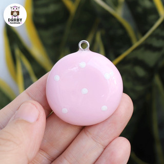 (Worry Stone LOẠI CAO CẤP) - Móc khóa đồ chơi giảm căng thẳng, lo lắng - Cúc Họa Mi hồng