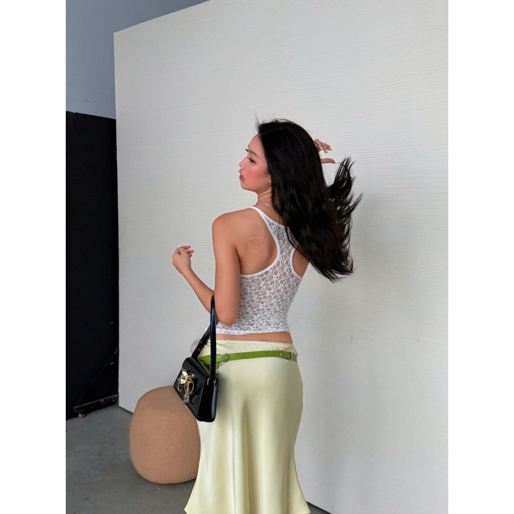 Aestas Cami Top - Remmus | Áo hai dây chất liệu ren - BST ACID CANDY