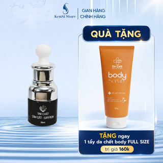 Tinh Chất Sâm Đất Saffron Dr Cell 20ml – Dưỡng Da Sáng Mịn, Hỗ Trợ Giảm Mụn Và Se Khít Lỗ Chân Lông