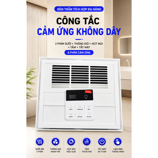 Quạt Sưởi Nhà Tắm Đa Năng Thông Minh AGREEN AG-SMH636 - Điều Khiển Từ Xa, Công Nghệ PTC