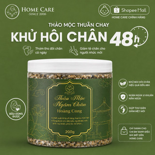 MUỐI SỦI BỌT Ngâm Chân Hỗ Trợ Giảm Nhức Mỏi, Thư Giãn, Hỗ Trợ Ngủ Ngon Chính Hãng Home Care 200g