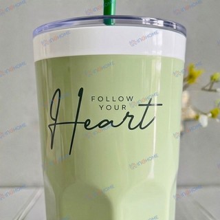 LY NHIỆT HAI LỚP 600ML TÂN LẬP THÀNH .CÓ QUAI & ỐNG HÚT – THIẾT KẾ TIỆN LỢI, GIỮ NHIỆT HIỆU QUẢ, AN TOÀN