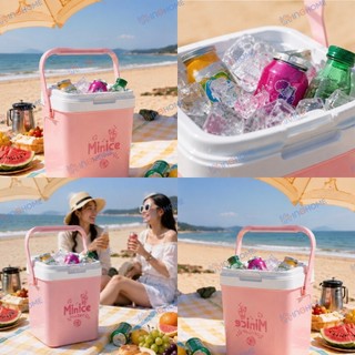 Thùng đá Minice Duy Tân Nhựa Cao Cấp 1L 2.1L 3L.Thiết kế gọn,Có quai xách tiện lợi,Nút mở cắm ống hút,Giữ lạnh hiệu quả